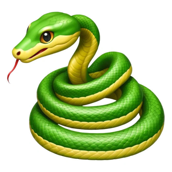 baby snake  sticker