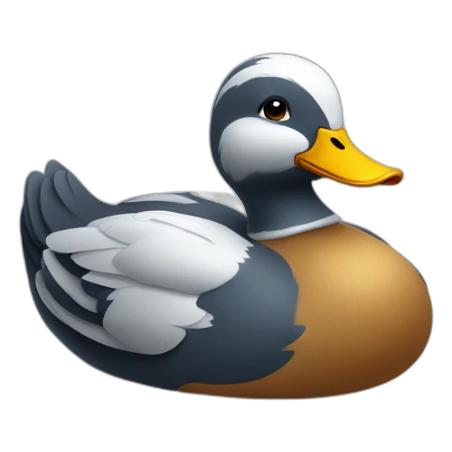 Canard sur canard sticker