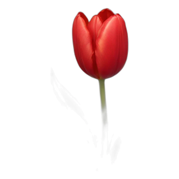 red tulip sticker