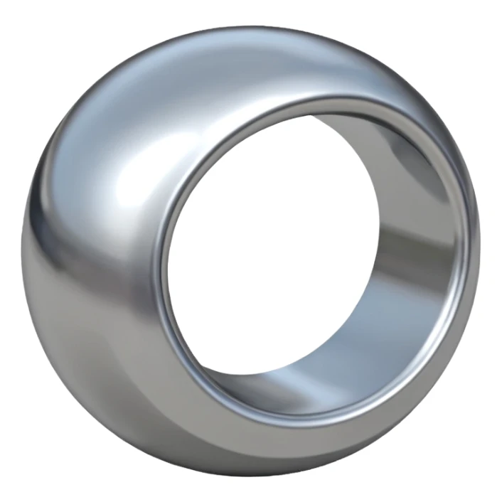 A modern abstract sculpture sticker