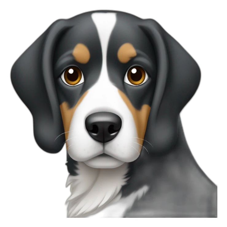 dog-serbian-tri-colore sticker