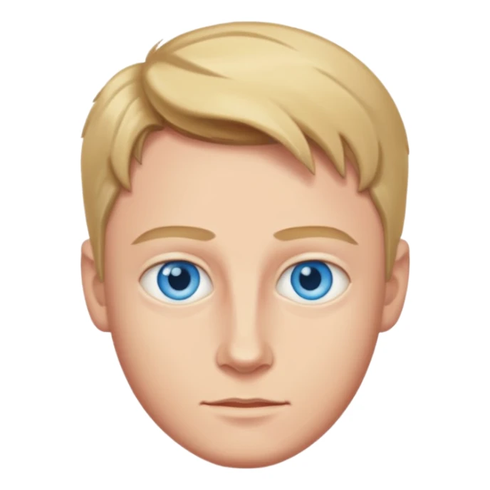 Tom Guiry with blue eyes sticker