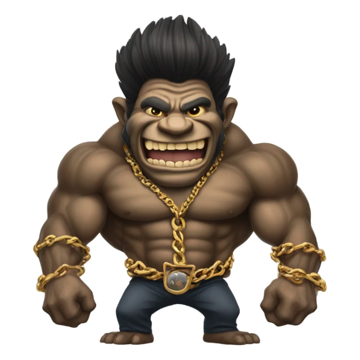 Mob boss troll sticker