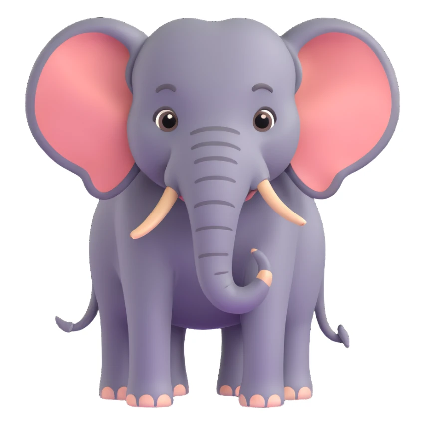 Elephant sticker