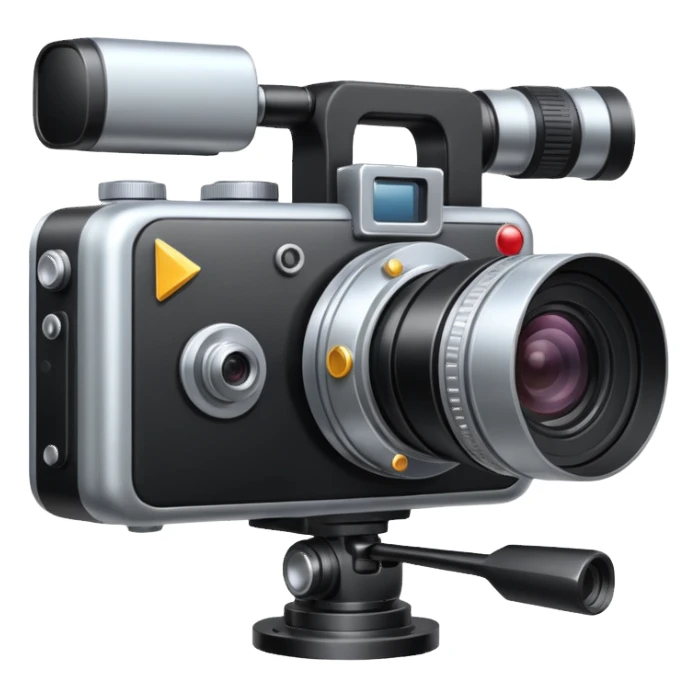 Camera with directions arrows or area view sticker