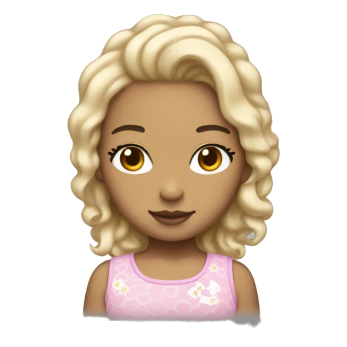 Light skin/tan hello kitty  sticker