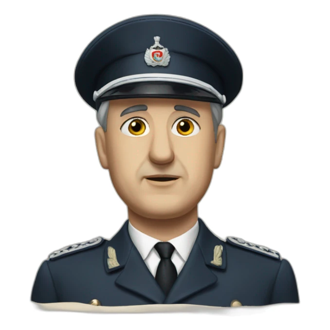 Charles De Gaulle sticker