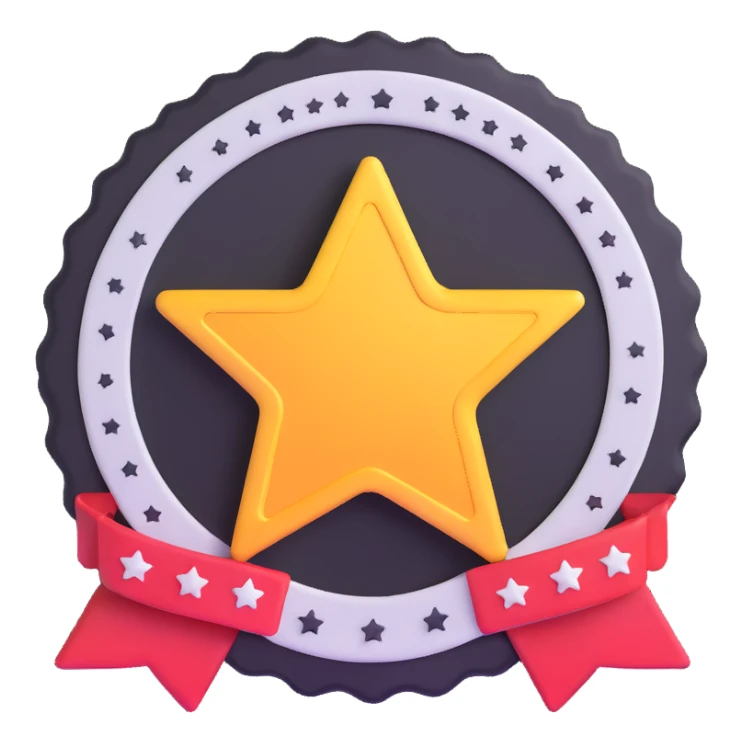 trust badge, reliability seal, credibility rating sticker