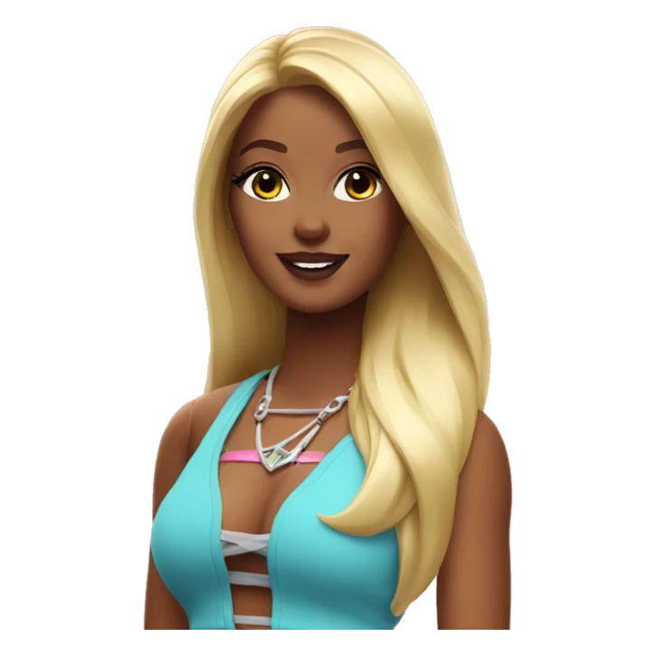 malibu barbie energy sticker