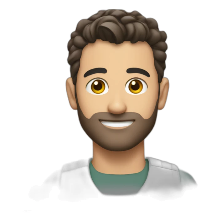 Write Akram Ben Younes as a logo sticker