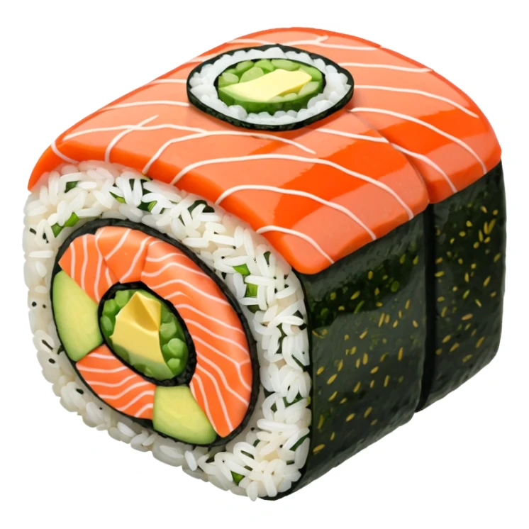 Philadelphia roll sticker