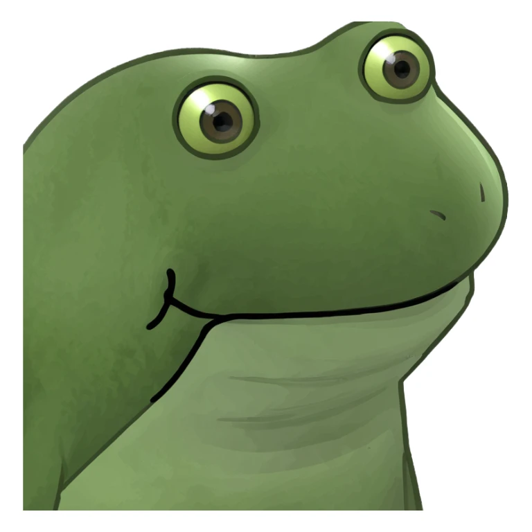 Beso color azul sticker