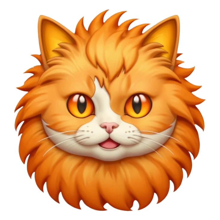 گربه ای که داره سرش می ترکه sticker