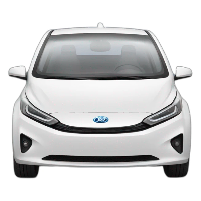 byd electric car 2023 front sticker