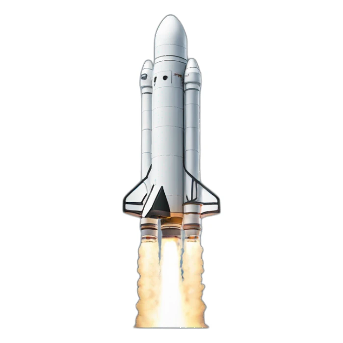 spacex sharship rocket sticker