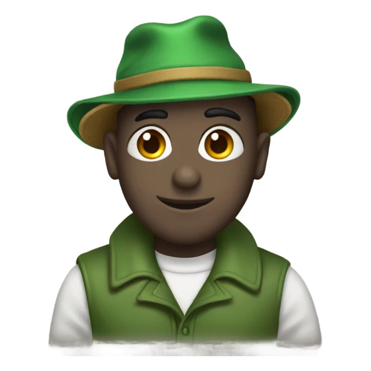 Rana con gorro sticker