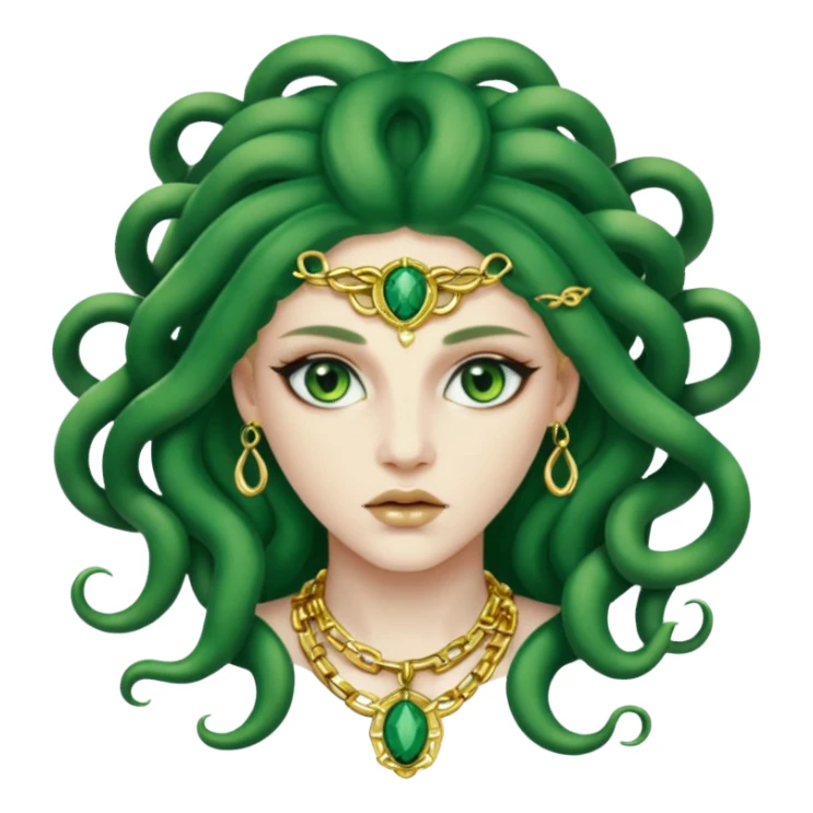 Medusa Versace sticker