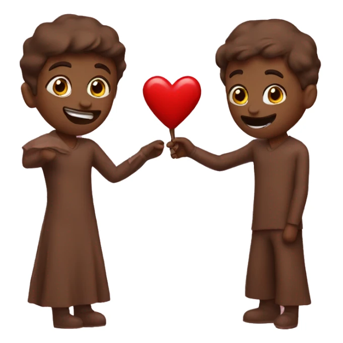 love with chocolate  sticker