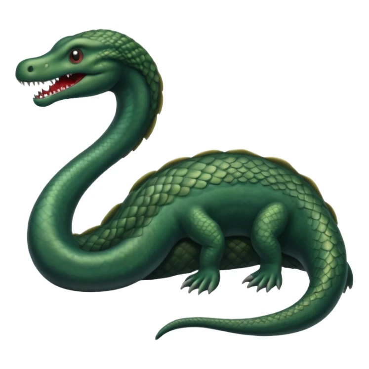 ness lake monster sticker