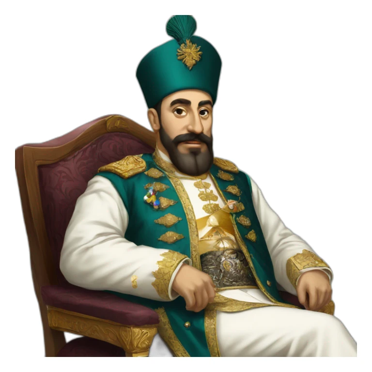 ottoman sultan Abdulhamid sticker