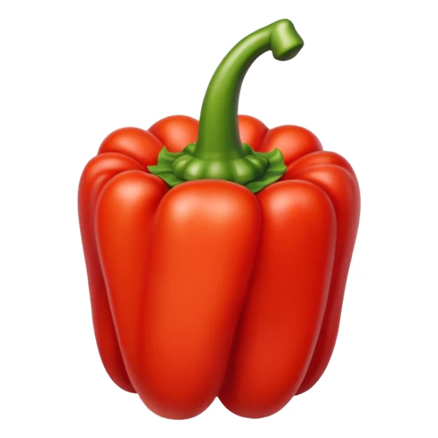 red bell peppers sticker