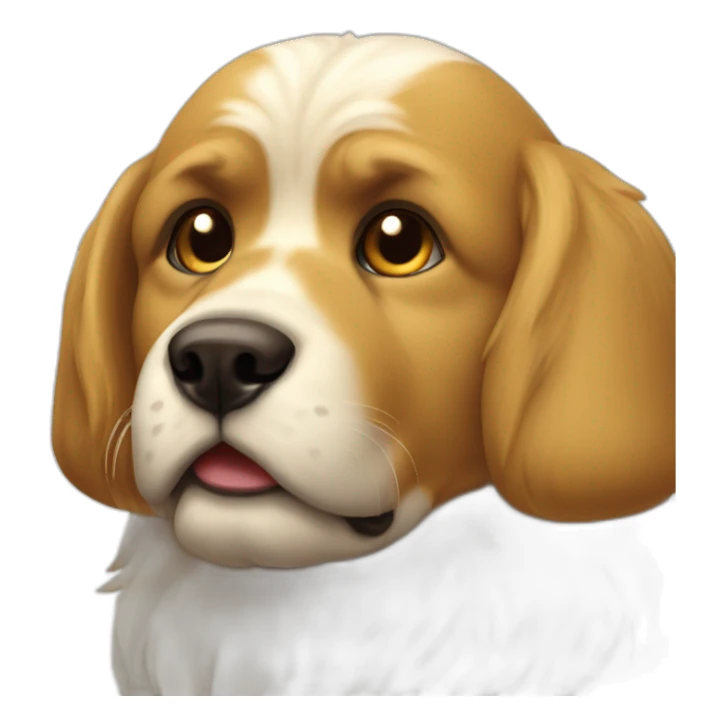 Chat chasse chien sticker