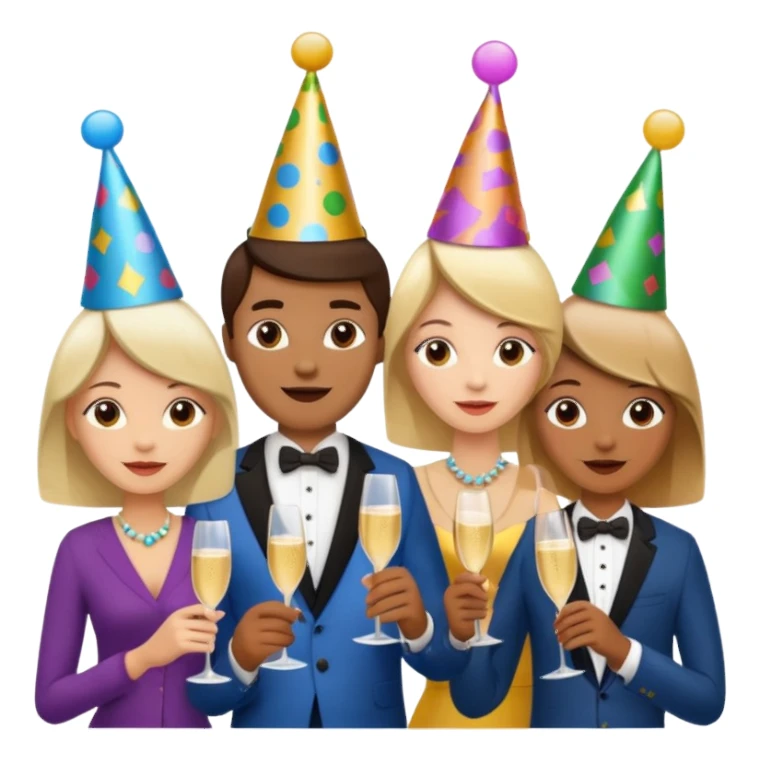 work christmas party sticker