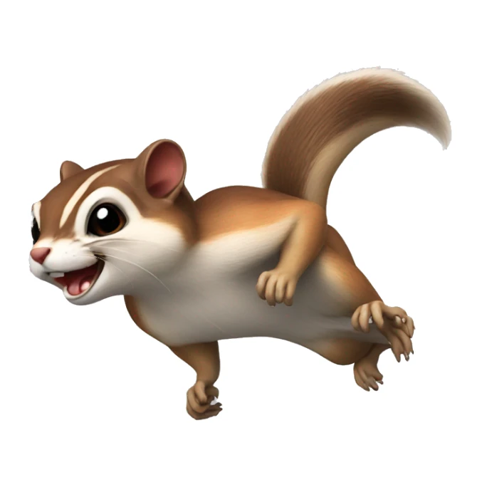 Flying squirrels sticker