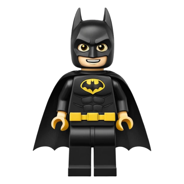 A Lego batman emoji sticker