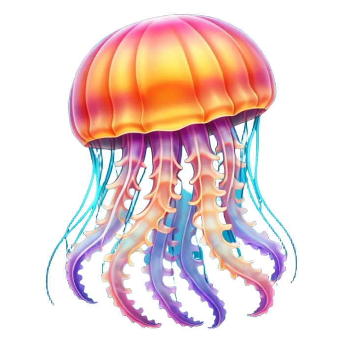 with jelly fish please sticker