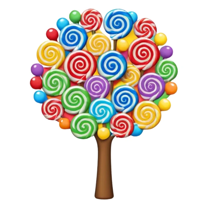 Lollipop Tree sticker