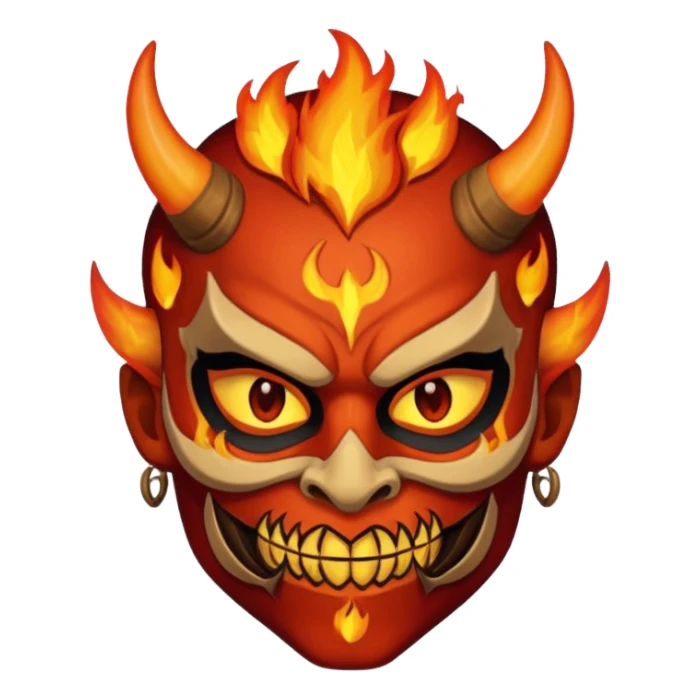 Del diablo sticker