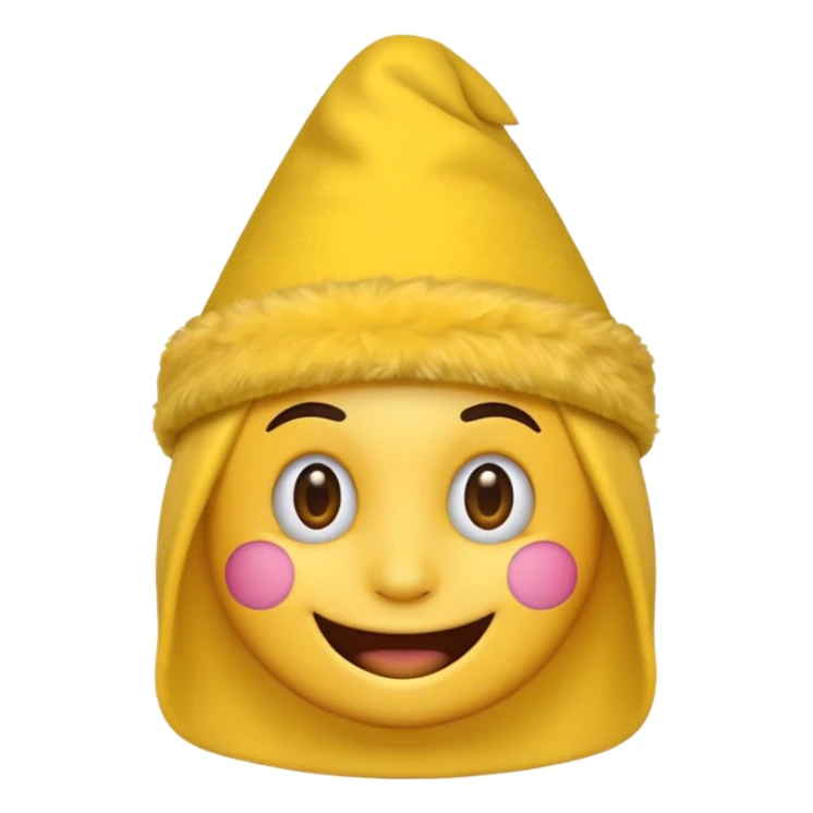 Emoji ios 18 de cara de cumpleaños sticker