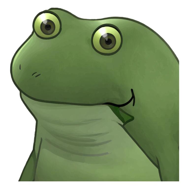 Moonlight wood emoji sticker