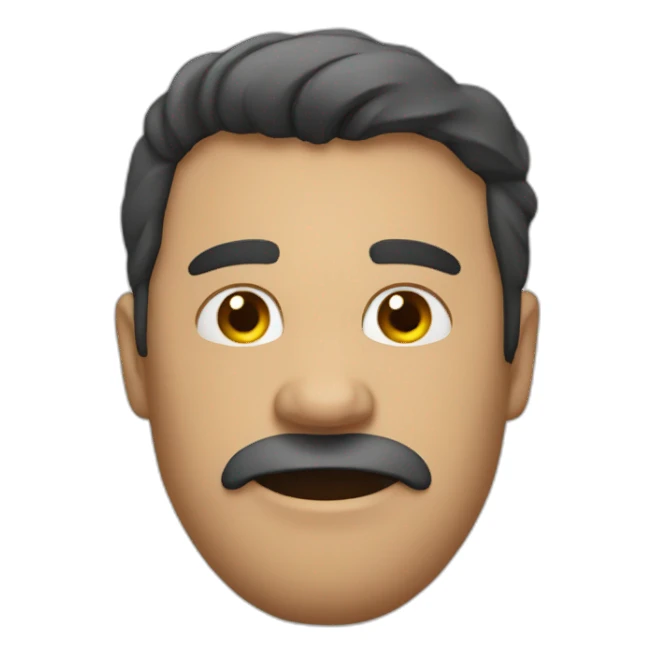 hombre obeso sticker