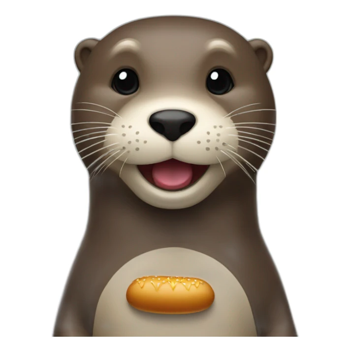 Otter-McDonald's sticker