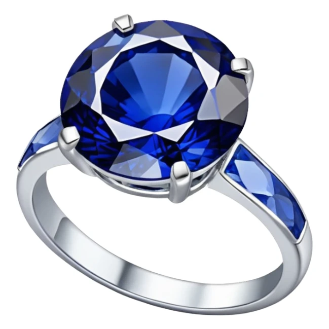 sapphire ring sticker