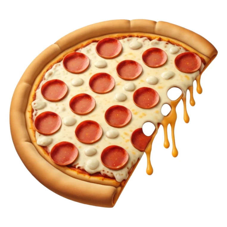 Faccia di cane pizza sticker