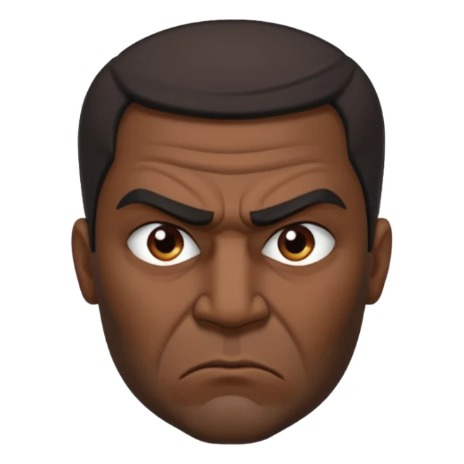 angry Iraqi, in profile sticker