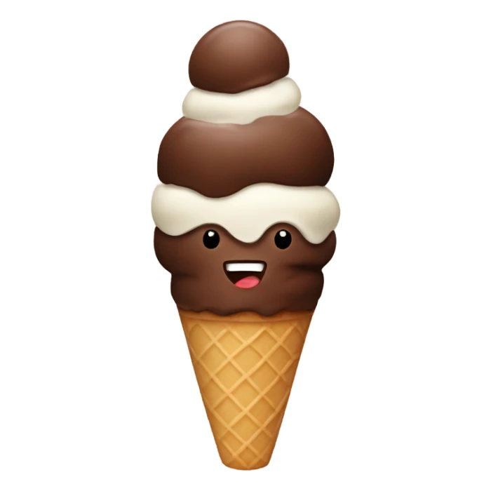 CHOCOLATE ICE CREAM  sticker