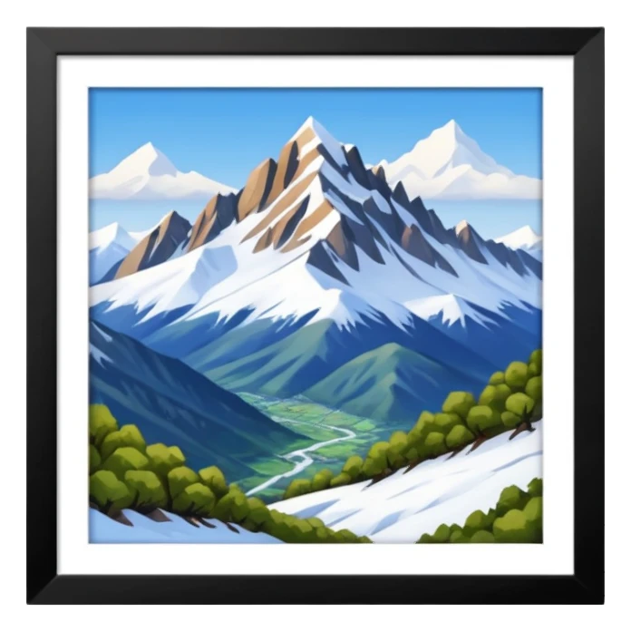 Montagne des Pyrénées sticker