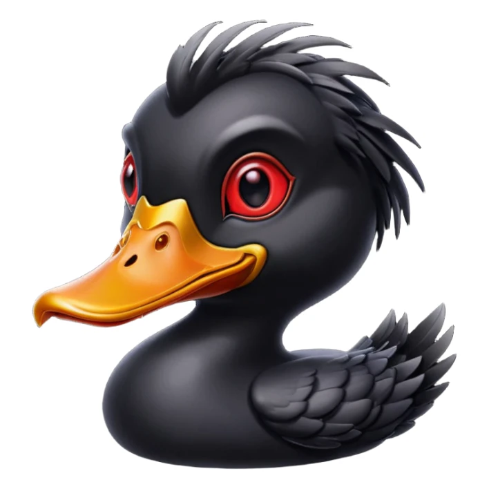 Demon Duck sticker