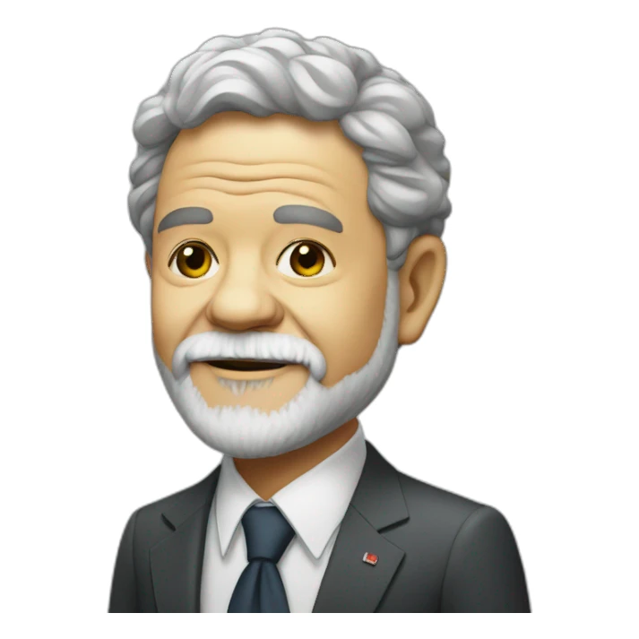 president lula sticker