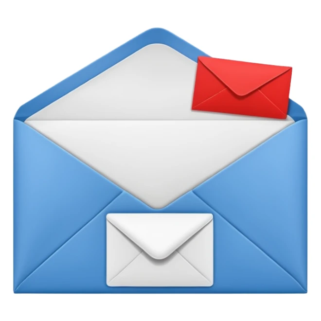 Salary enclosed in an envelope sticker