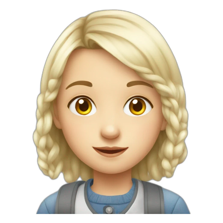 children in Ukrainian school sticker