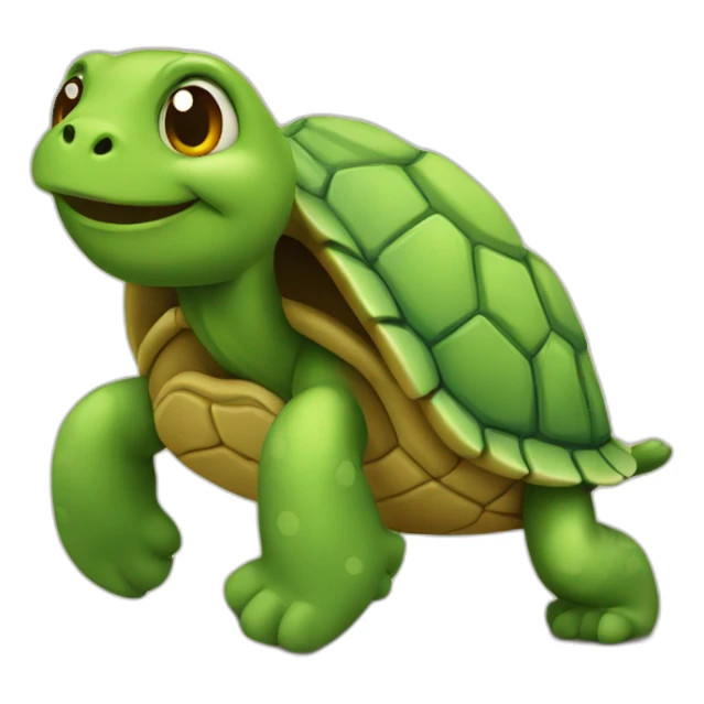Chat sur tortue  sticker