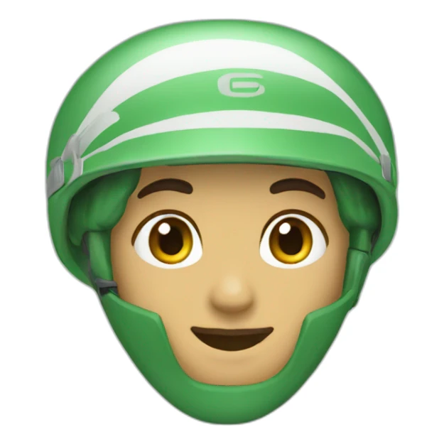 Casablanca Green sticker