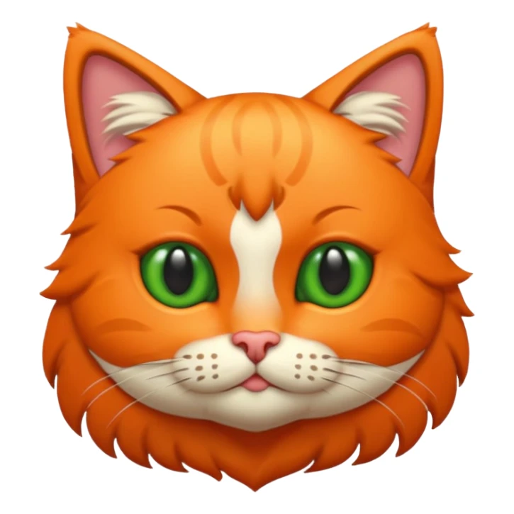 tierno gatito naranja sticker