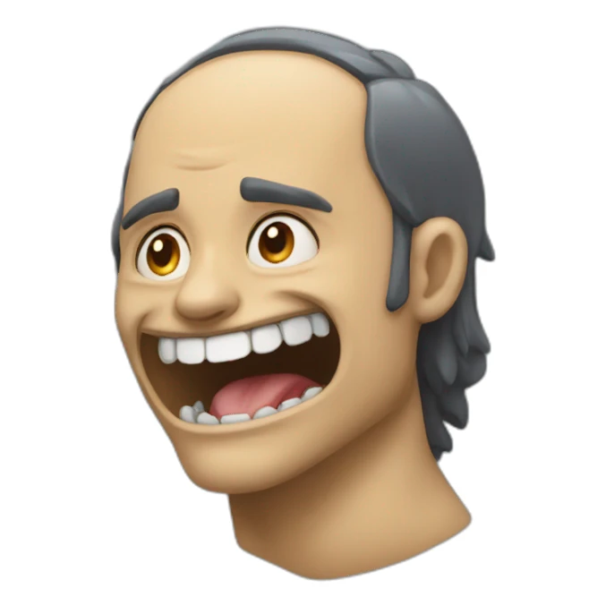 jaw - mewing sticker