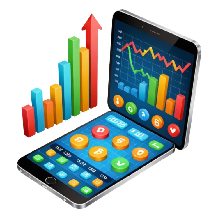 financial market sticker